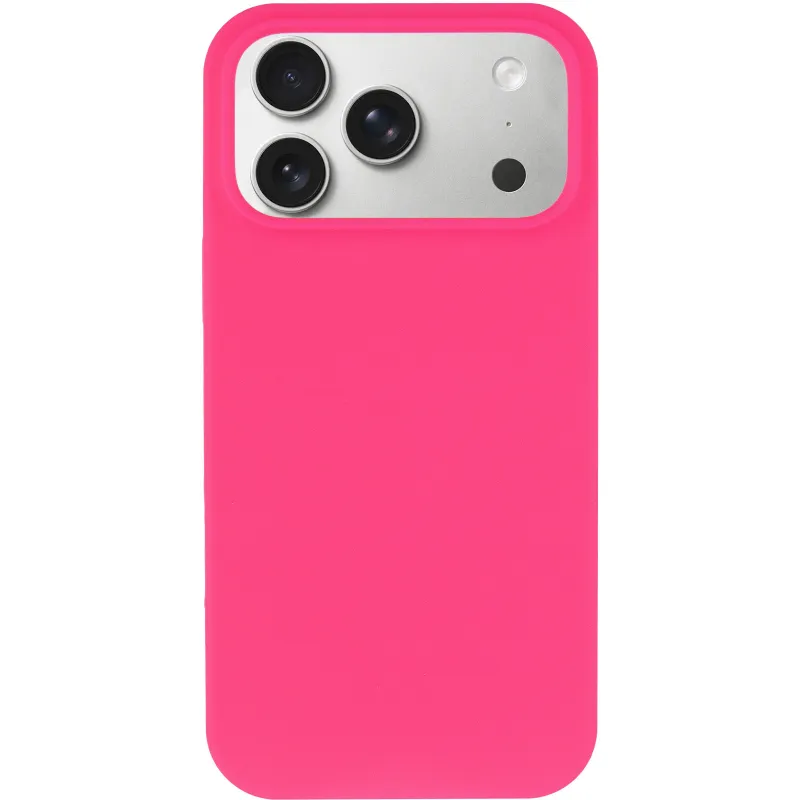 Чехол Silk Full Protective (AA) NO LOGO для Apple iPhone 17 Pro (6.3") – Розовый / Barbie pink. Фото 3 из 6