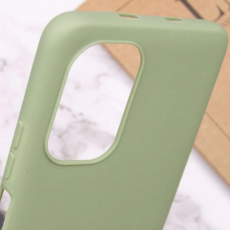 Кольоровий силіконовий чохол на Xiaomi Redmi K40 / K40 Pro / K40 Pro+ / Poco F3 – Фісташковий. Фото 8 з 8