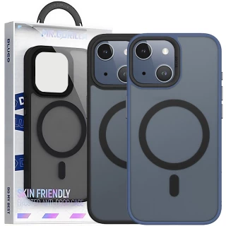 TPU+PC чохол Blueo Skin Friendly Frosted with MagSafe для Apple iPhone 15 (6.1")