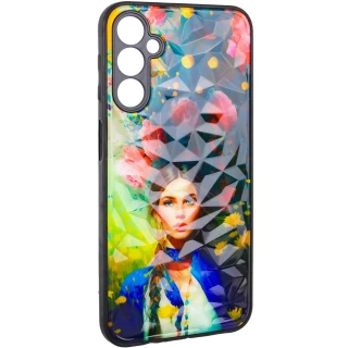 Стеклянный чехол Prisma Ladies на Samsung Galaxy A14 4G/5G — Peonies