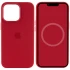 Чохол Silicone case (AAA) with Magsafe and Animation для Apple iPhone 13 Pro (6.1") – Червоний / Red. Фото 1 з 7