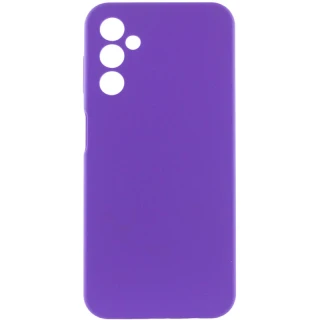 Чехол Silicone Case Lakshmi Premium з закритою камерою на Samsung Galaxy A14 4G/5G — Фиолетовый / Amethyst