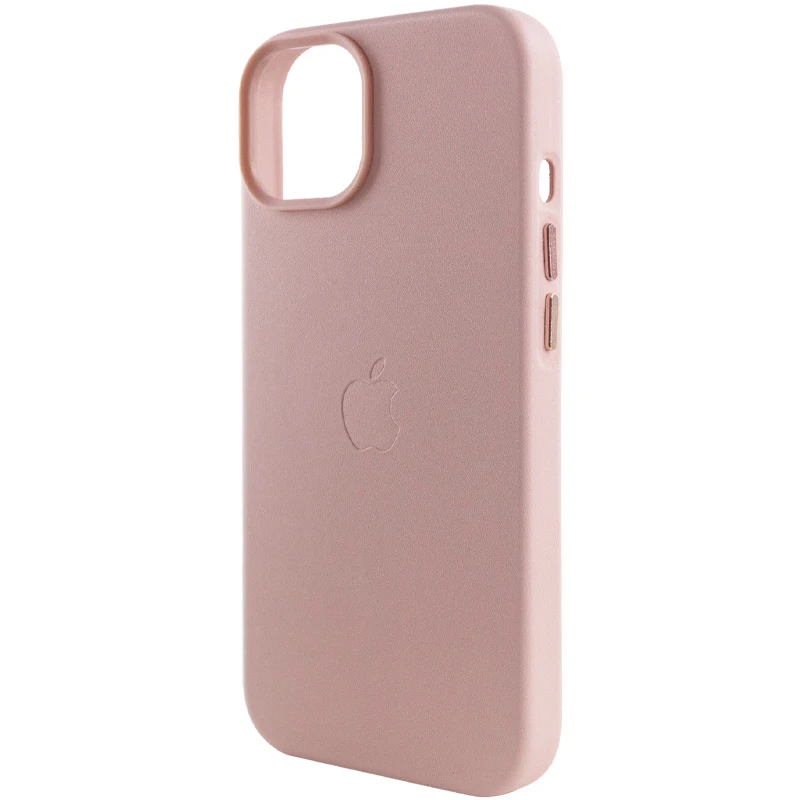 Шкіряний чохол Silicone Case Soft з MagSafe на Apple iPhone 14 (6.1") – Sand Pink. Фото 7 з 8