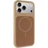 Чехол Silk Duo Color (AA) NO LOGO with Magnetic Fit для Apple iPhone 17 Pro (6.3") – Desert Gold. Фото 1 из 6