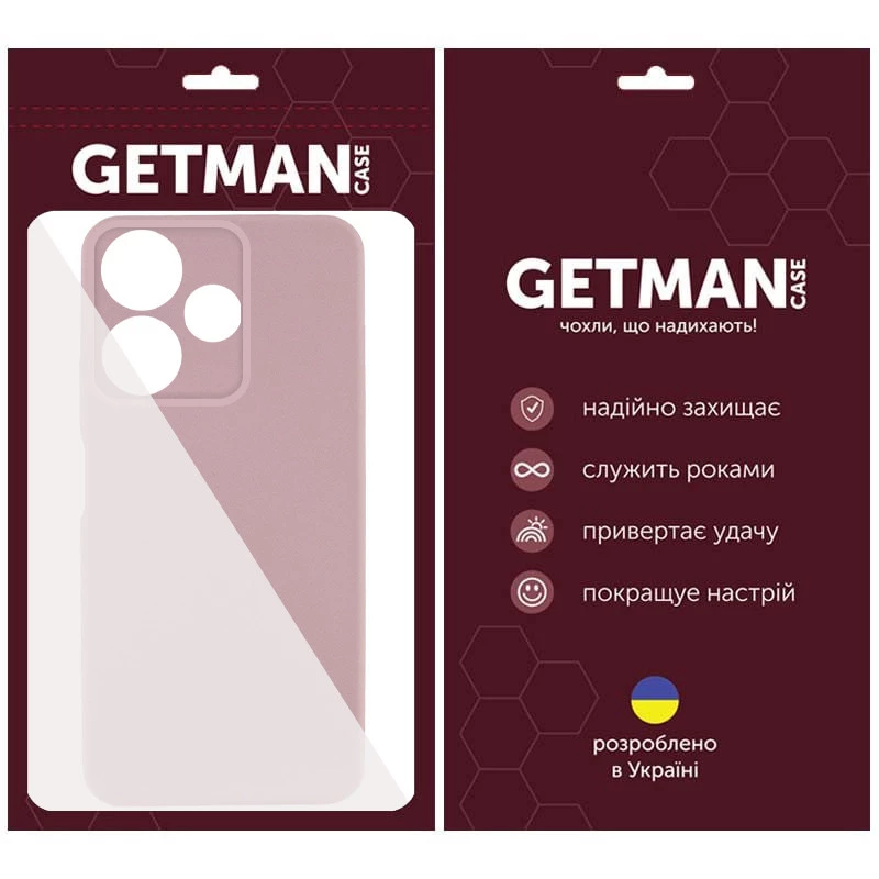 Цветной силиконовый чехол GETMAN с закрытой камерой на Xiaomi Poco M6 4G – Розовый / Pink Sand. Фото 4 Цветной силиконовый чехол GETMAN с закрытой камерой на Xiaomi Poco M6 4G – Розовый / Pink Sand. Фото 4 из 5
