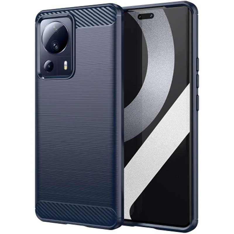

Тонкий силиконовый чехол Slim для Xiaomi 13 Lite (Синий), Синій