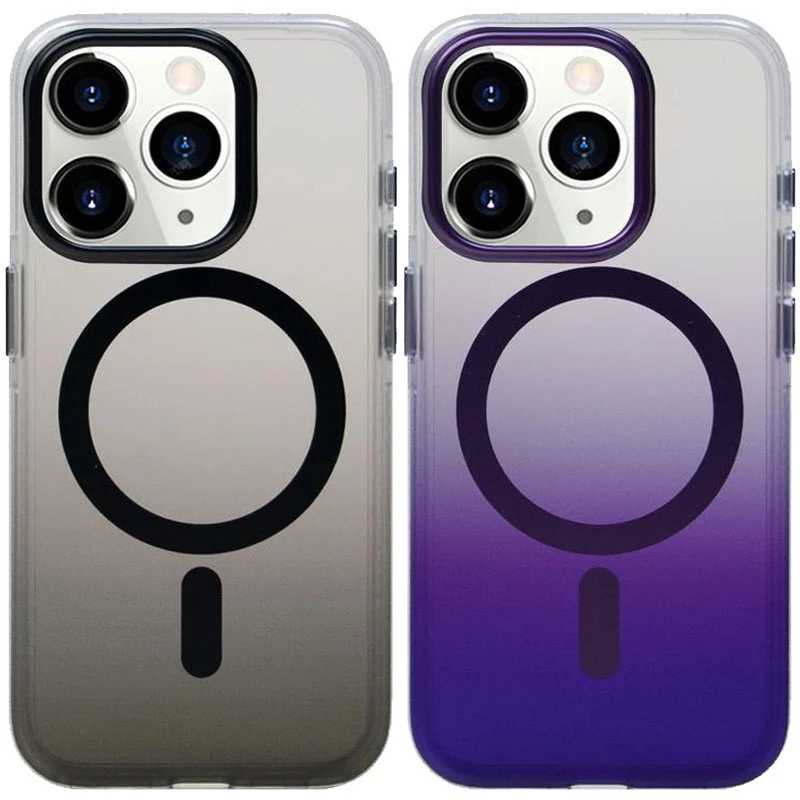 Чохол TPU+PC Shadow with MagSafe для Apple iPhone 14 Pro Max (6.7") фото 2 з 8