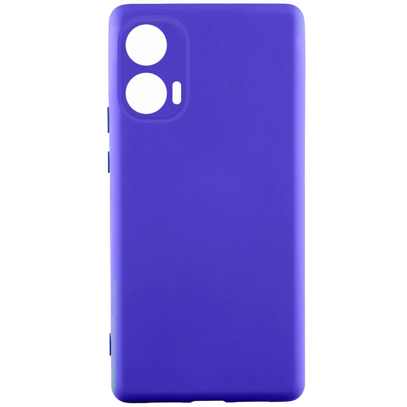 

Чохол Silicone Case Lakshmi Plus з закритою камерою на Motorola Moto G24 (Синій / Iris)