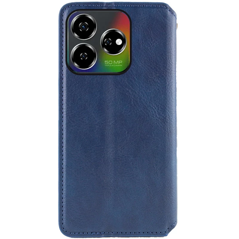 Чохол книжка GETMAN кубик для ZTE Nubia V60 – Синій. Фото 4 з 7