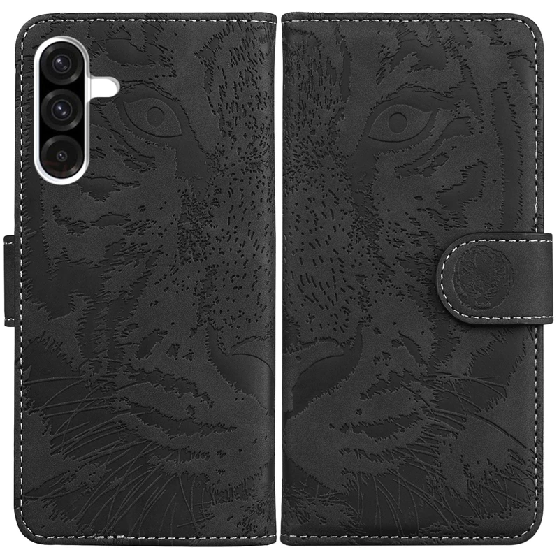 Шкіряний чохол-книжка Tiger для Samsung Galaxy A37 5G – Black. Фото 7 з 7
