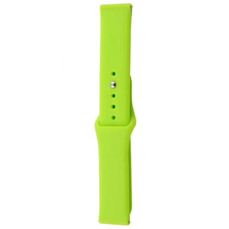 

Силіконовий ремінець Sport для Xiaomi Amazfit/Samsung 22 mm (Салатовий / Green)