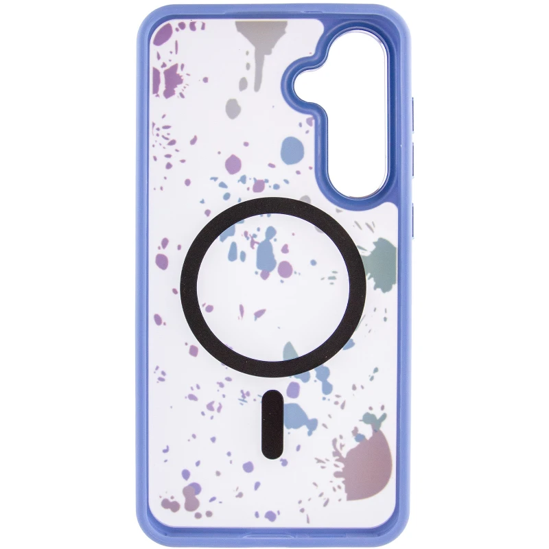 Чехол абстракция рисования с MagSafe для Samsung Galaxy S24 – Lazure. Фото 5 из 7