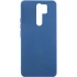 Чохол Silicone Case Lakshmi Premium на Xiaomi Redmi Note 8 Pro – Синій / Denim Blue. Фото 1 з 1