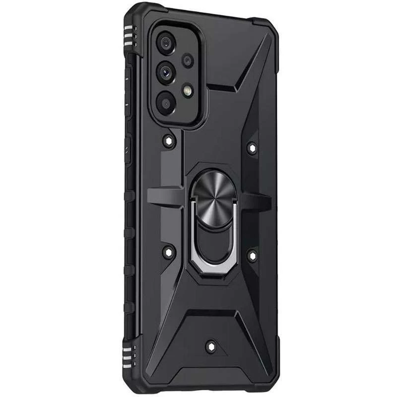 Ударостойкий чехол Pathfinder с кольцом для Samsung Galaxy A33 5G – Черный / Black. Фото 4 из 4