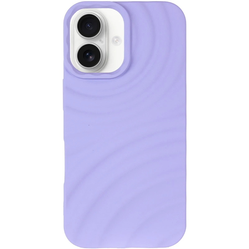 Чехол TPU MonoWave для Apple iPhone 16 – Light Blue. Фото 3 из 7