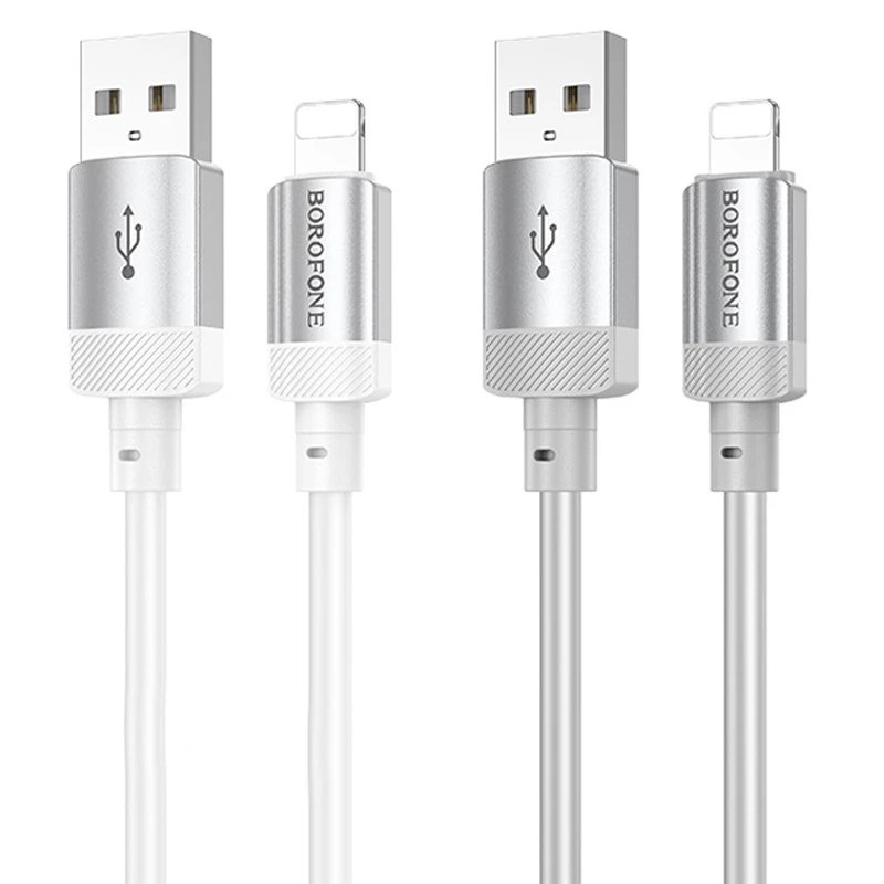 Дата кабель Hoco X108 Benefit USB to Lightning 2.4A (1m) фото 2 из 2