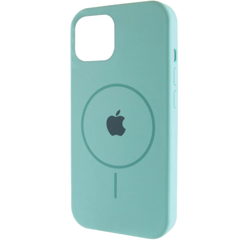 Чехол Silicone Armor Max with MagSafe для Apple iPhone 11 Pro Max (6.5") – Бирюзовый / Marine Green. Фото 3 из 14