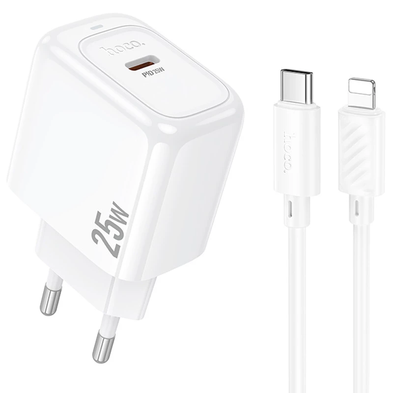 МЗП Hoco CS53A Surplus PD25W (1USB-C) + Type-C to Lightning фото 1 з 1