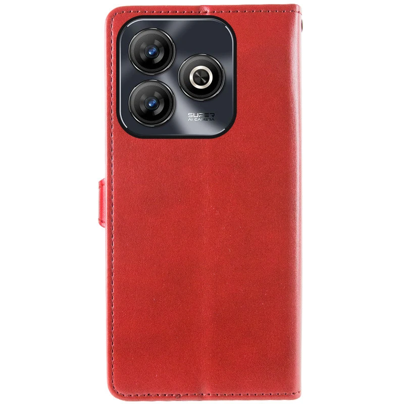 Чехол-книжка GETMAN Gallant  для ZTE Blade A75 4G – Красный. Фото 5 из 6