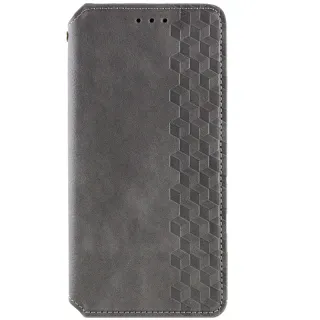 Чехол книжка GETMAN Cubic для Xiaomi 14 — Серый