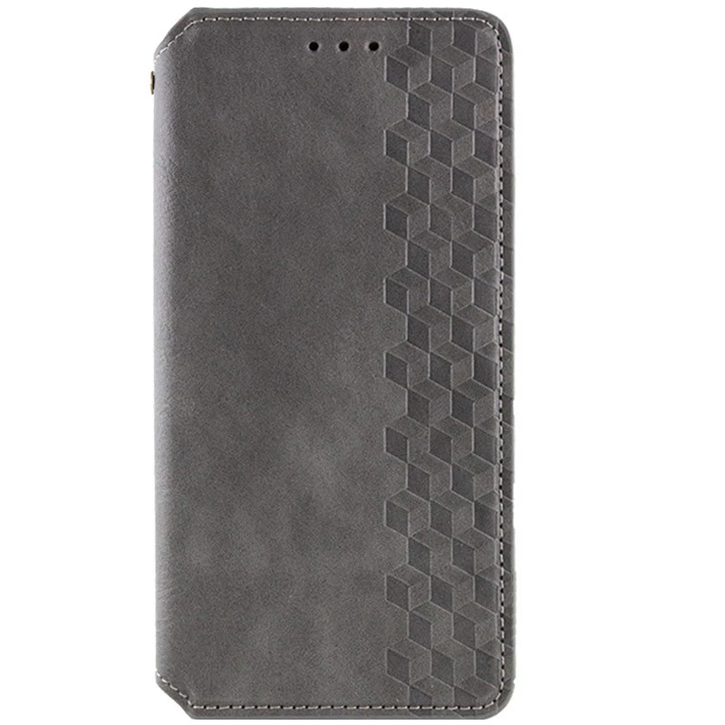 

Чохол-книжка GETMAN кубик на Xiaomi Redmi 13C (Сірий)