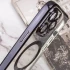 Хромовий TPU чохол з MagSafe на Apple iPhone 14 Pro (6.1") – Black. Фото 6 з 7