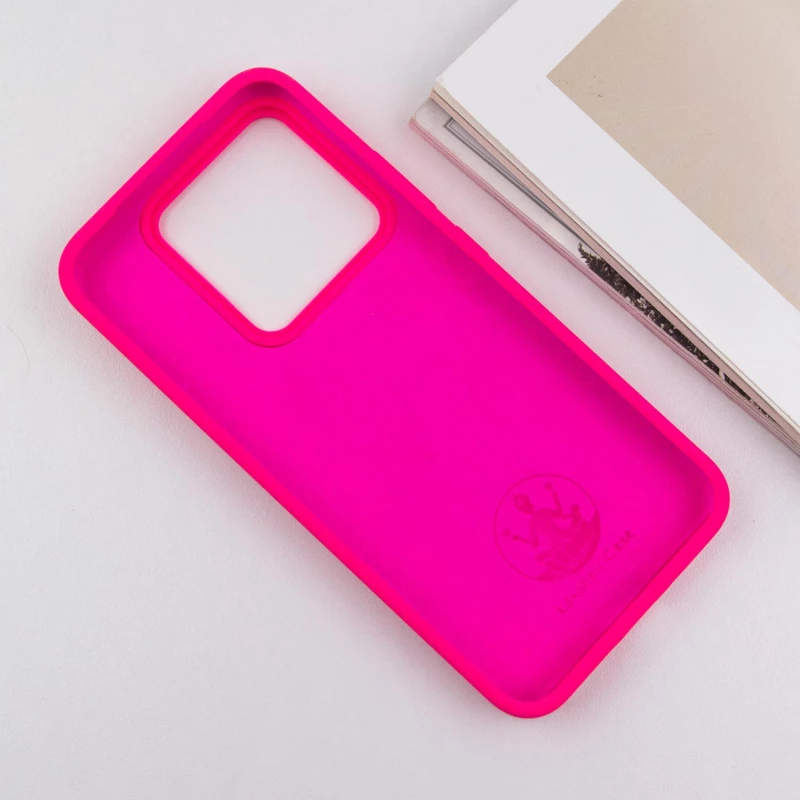Чехол Silicone Case Lakshmi Premium на Xiaomi 14 Pro – Розовый / Barbie pink. Фото 7 из 9