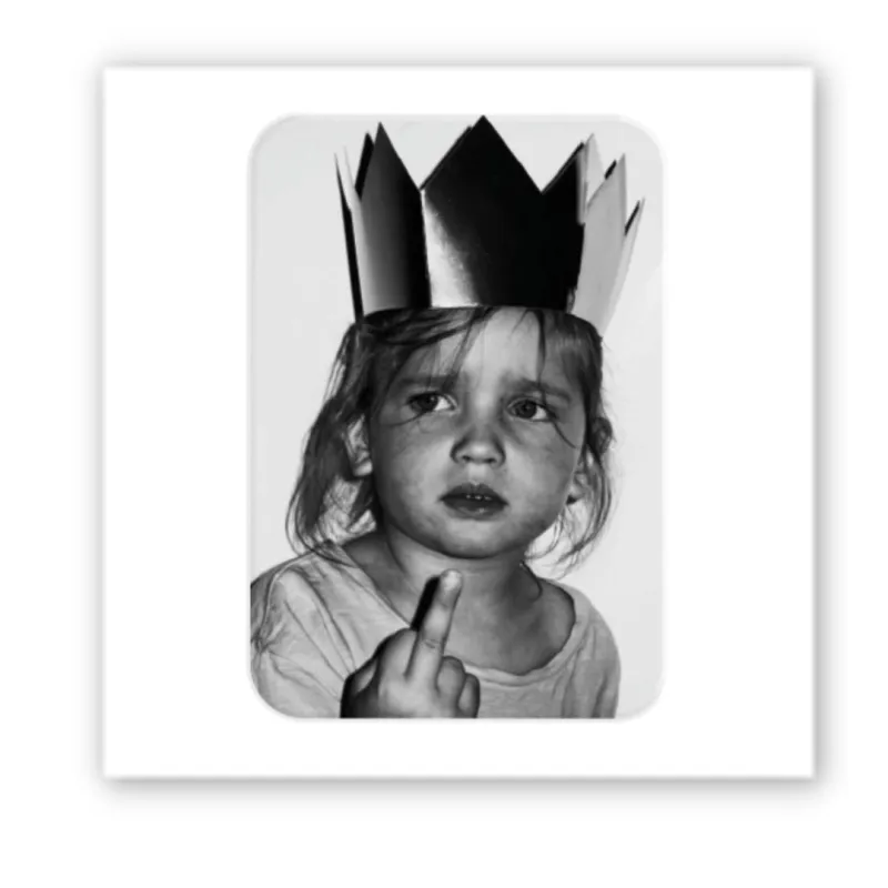 Стікер 3D до 5см Girl Collection – Princes mood. Фото 1 з 3