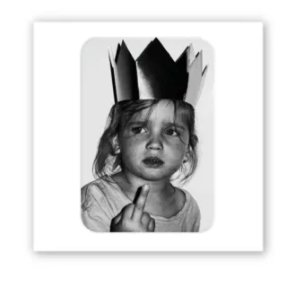 Стікер 3D до 5см Girl Collection — Princes mood