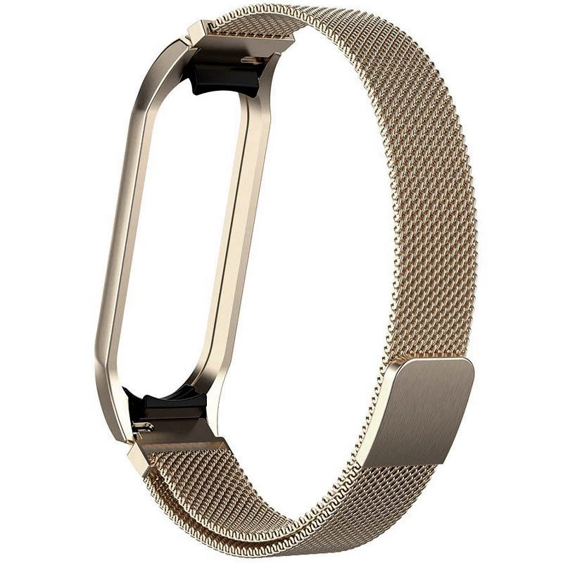 

Ремінець Milanese Loop Design для Xiaomi Mi Band 6 (Vintage gold)