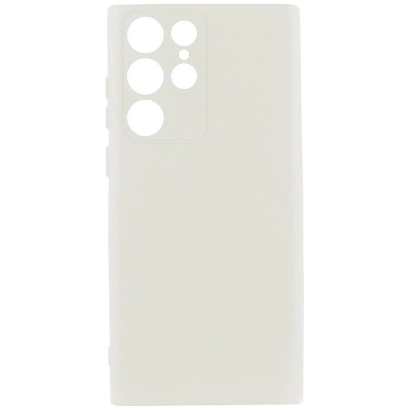 Чехол Silicone Cover Ummi Lakshmi Full Camera (AA) для Samsung Galaxy S26 Ultra – Белый / White. Фото 1 из 1