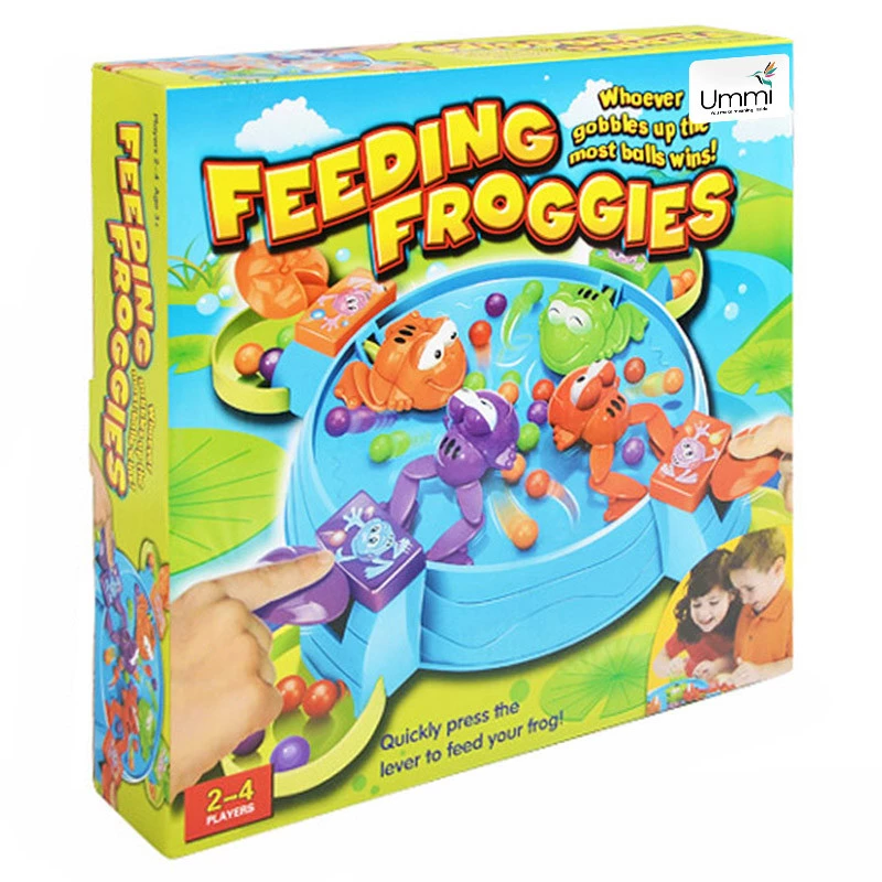 Настільна інтерактивна гра Ummi 707-35 Feeding Frog Game – Colorful. Фото 3 з 3