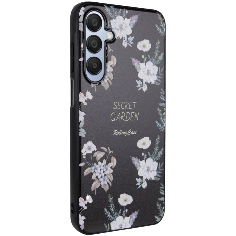 TPU+PC чохол Secret Garden для Samsung Galaxy A25 5G – Black. Фото 2 з 11