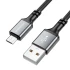 Дата кабель Borofone BX83 Famous USB to Micro-USB – Black. Фото 2 з 4