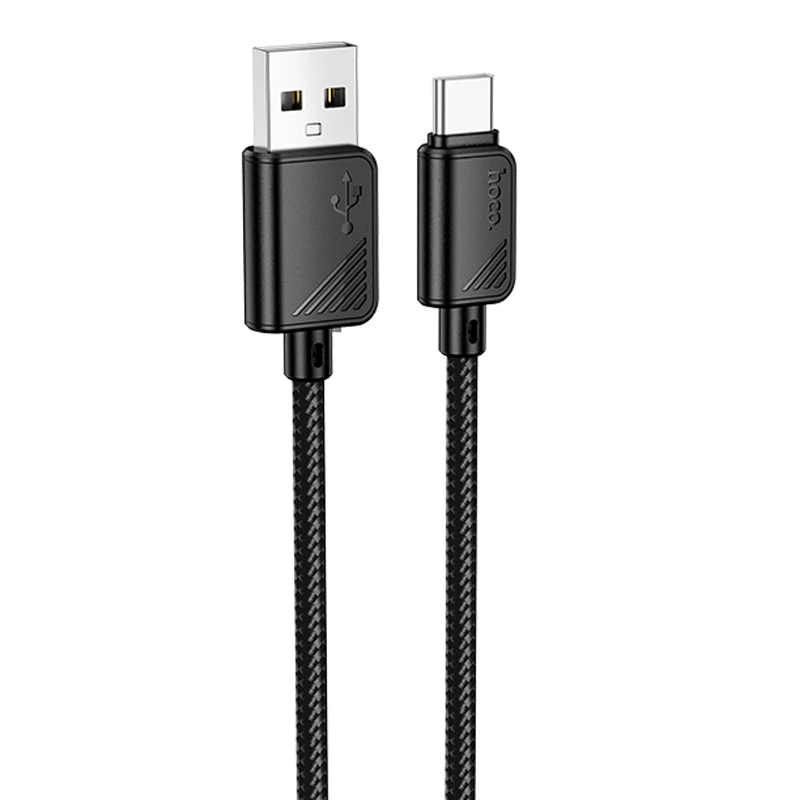 Дата кабель Hoco X113 Beneficio USB to Type-C (1m) – Black. Фото 1 из 4