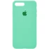 Чохол Silicone Case з закритим низом на Apple iPhone 7 plus / 8 plus – Зелений / Spearmint. Фото 1 з 1