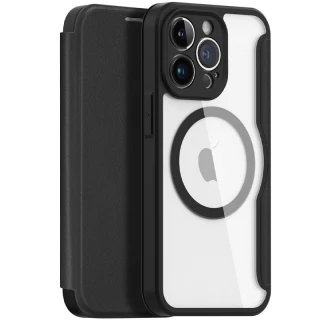Чехол книжка Dux Ducis з MagSafe на Apple iPhone 16 Pro Max — Black