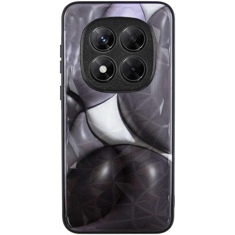 TPU+PC чохол Prisma BubbleGum для Xiaomi Redmi Note 14 Pro 4G – 3D Grey. Фото 2 з 5