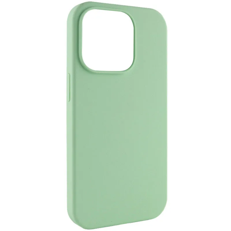 Чехол Silk Full Protective (AA) NO LOGO для Apple iPhone 15 Pro Max (6.7") – Зеленый / Pistachio. Фото 7 из 7