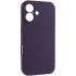 Чехол Silk Full Camera Protective (AA) NO LOGO для Apple iPhone 16 – Фиолетовый / Elderberry. Фото 2 из 8