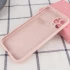 Чохол Silk Full Camera Protective (AA) NO LOGO для Apple iPhone 12 Pro (6.1") – Рожевий / Chalk Pink. Фото 2 з 2