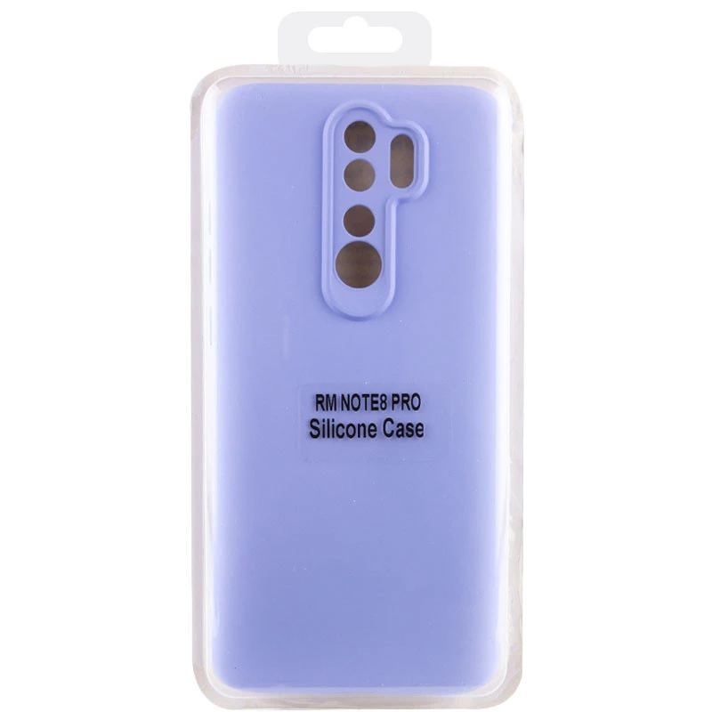 Чохол Silicone Case Lakshmi Plus з закритою камерою на Xiaomi Redmi Note 8 Pro – Бузковий / Dasheen. Фото 5 з 5
