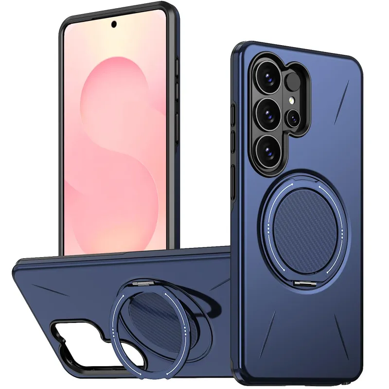 TPU+PC чохол Kalebol Magnetic Case для Samsung Galaxy S26 Ultra – Blue. Фото 2 з 3
