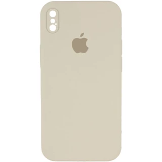 Чехол Silicone Case Square с защитой камеры для Apple iPhone XS Max (6.5") фото 1 из 1