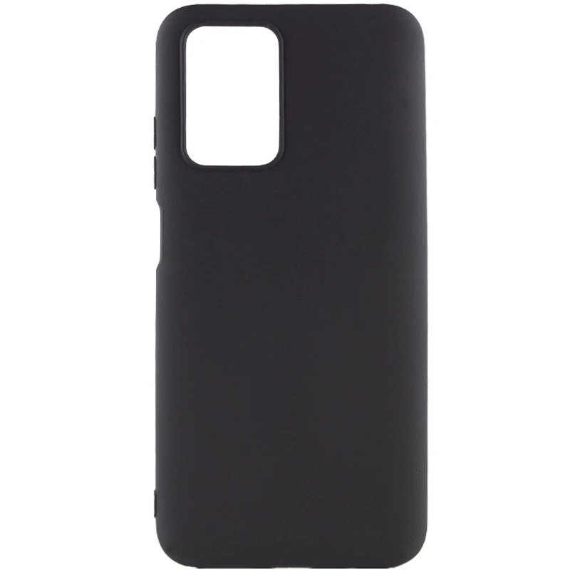 

Цветной силиконовый чехол для Xiaomi Redmi 10 (Черный), Чорний