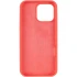 Чохол з закритим низом Silicone Case на Apple iPhone 16 Pro Max – Кавуновий / Watermelon red. Фото 6 з 9