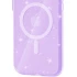 Чехол с блестками и MagSafe на Apple iPhone 16 Plus – Purple+Glitter. Фото 4 из 4
