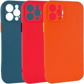 Силиконовый чехол TPU Square с защитой камеры для Apple iPhone 12 Pro (6.1") фото 1 Силиконовый чехол TPU Square с защитой камеры для Apple iPhone 12 Pro (6.1") фото 1 из 2