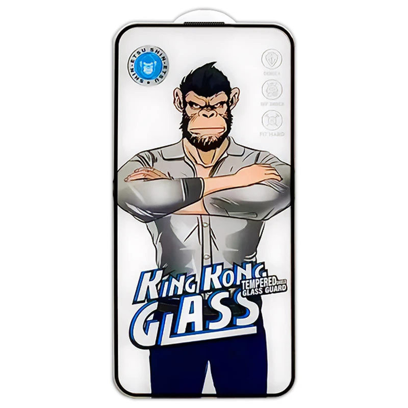 Захисне 2.5D скло King Kong HD для Apple iPhone 17 Air (6.5") – Чорний. Фото 2 з 3