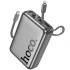 Портативное ЗУ Power Bank Hoco Q39 Eminente 22.5W+PD20W с БЗУ Type-C + Lighting 20000 mAh – Metal gray. Фото 1 из 3